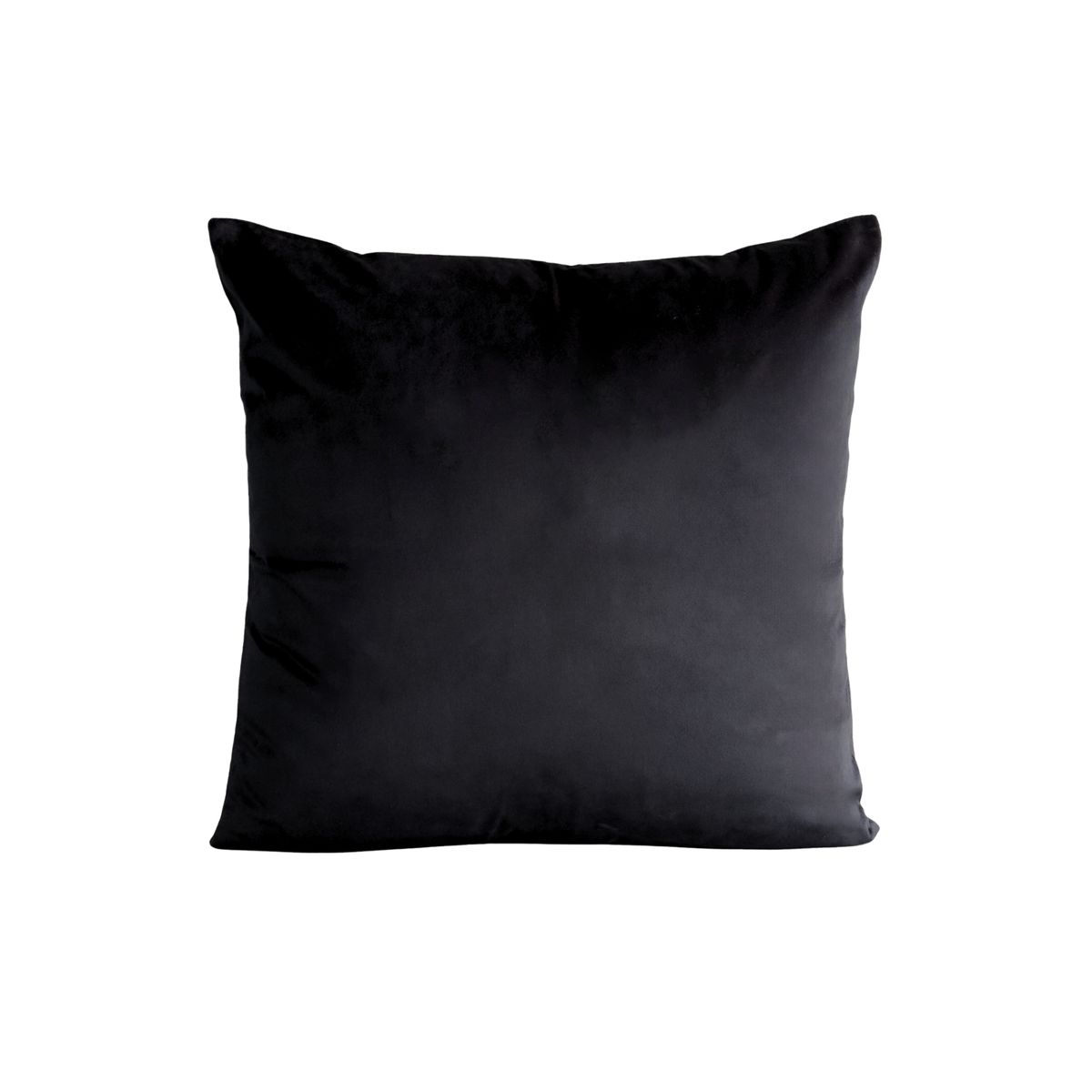 GENERICO - Funda de cojin Velvet 50 x 50 cm - Negro