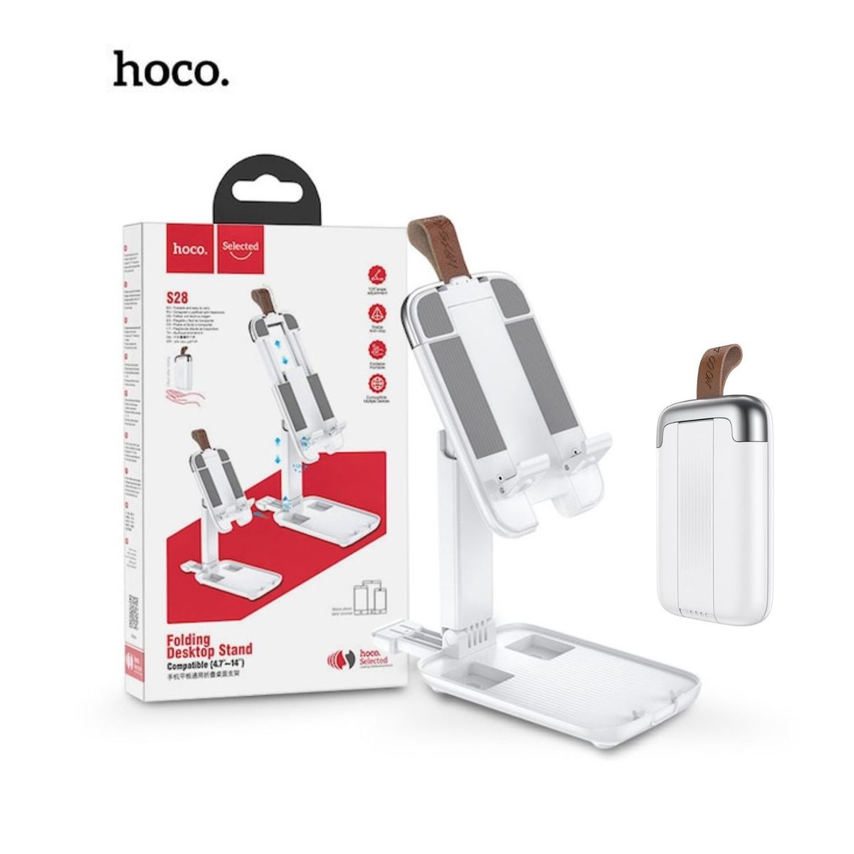 HOCO - Soporte de escritorio para Celular y Tablet Plegable  Hoco S28