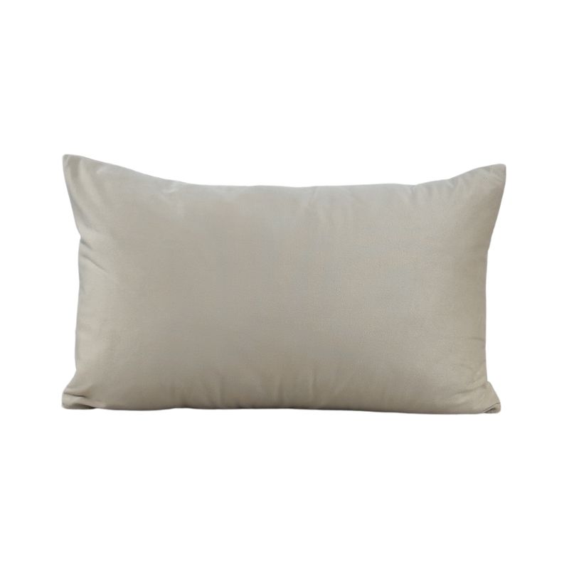 GENERICO - Funda de cojin Velvet 30 x 50 cm - Greige