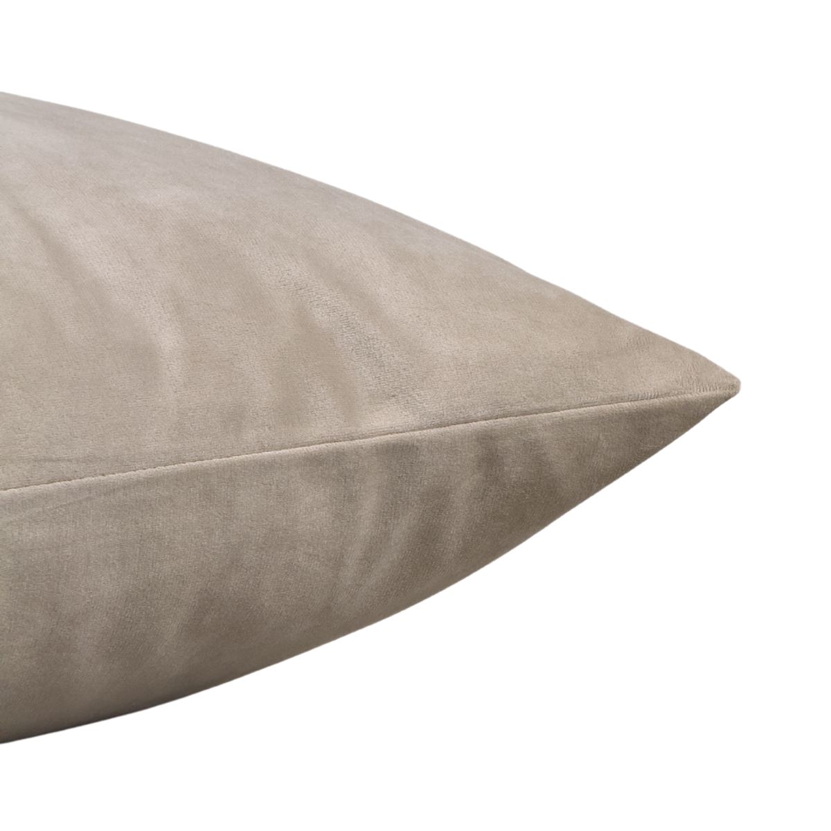 GENERICO - Funda de cojin Velvet 30 x 50 cm - Greige