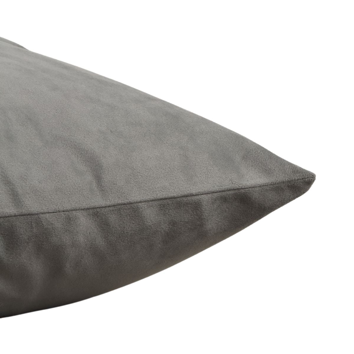 GENERICO - Funda de cojin Velvet 30 x 50 cm - Gris