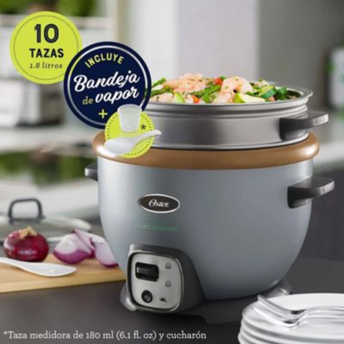 OSTER - Olla Arrocera Oster 18L Sofrito  CKSTRC7129S