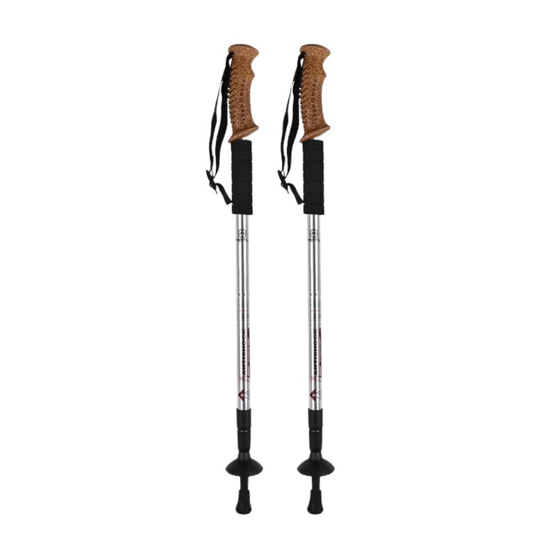 GENERICO - Set de Bastones para Trekking Hikking Montaña Par Plomo