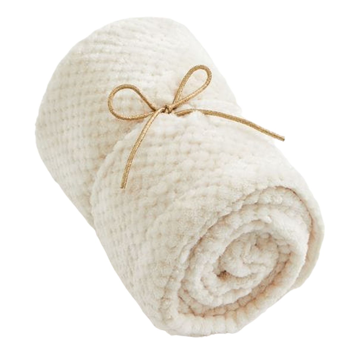 GENERICO - Manta Nórdica Doble Cara 178x150 - Felpha Peluche Perla