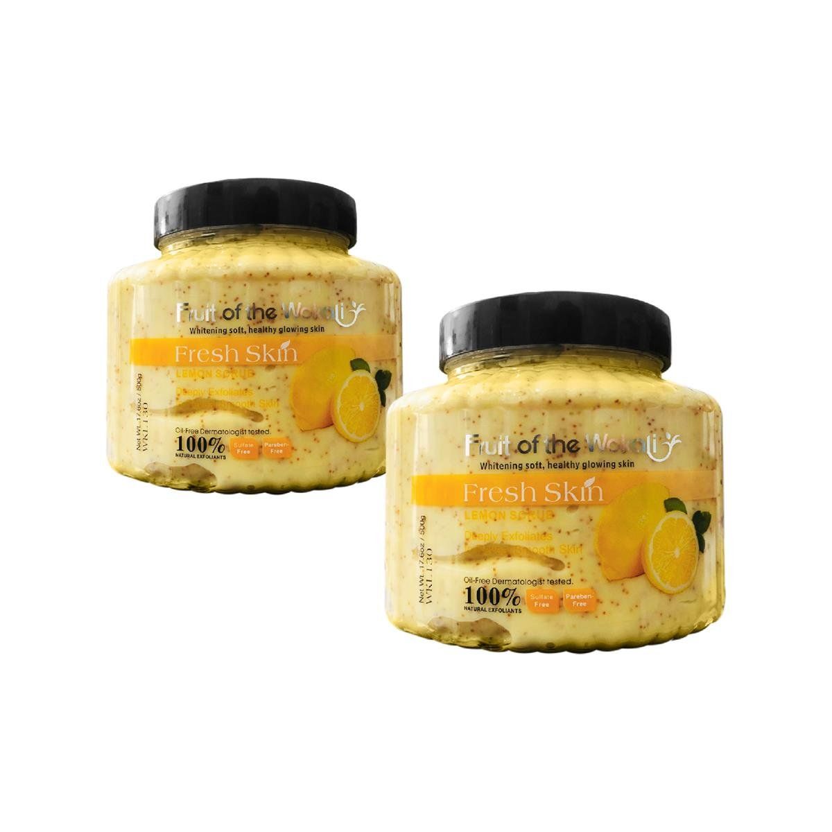 WOKALI - Exfoliante De Limón Wokali 500Gr 2 Unidades