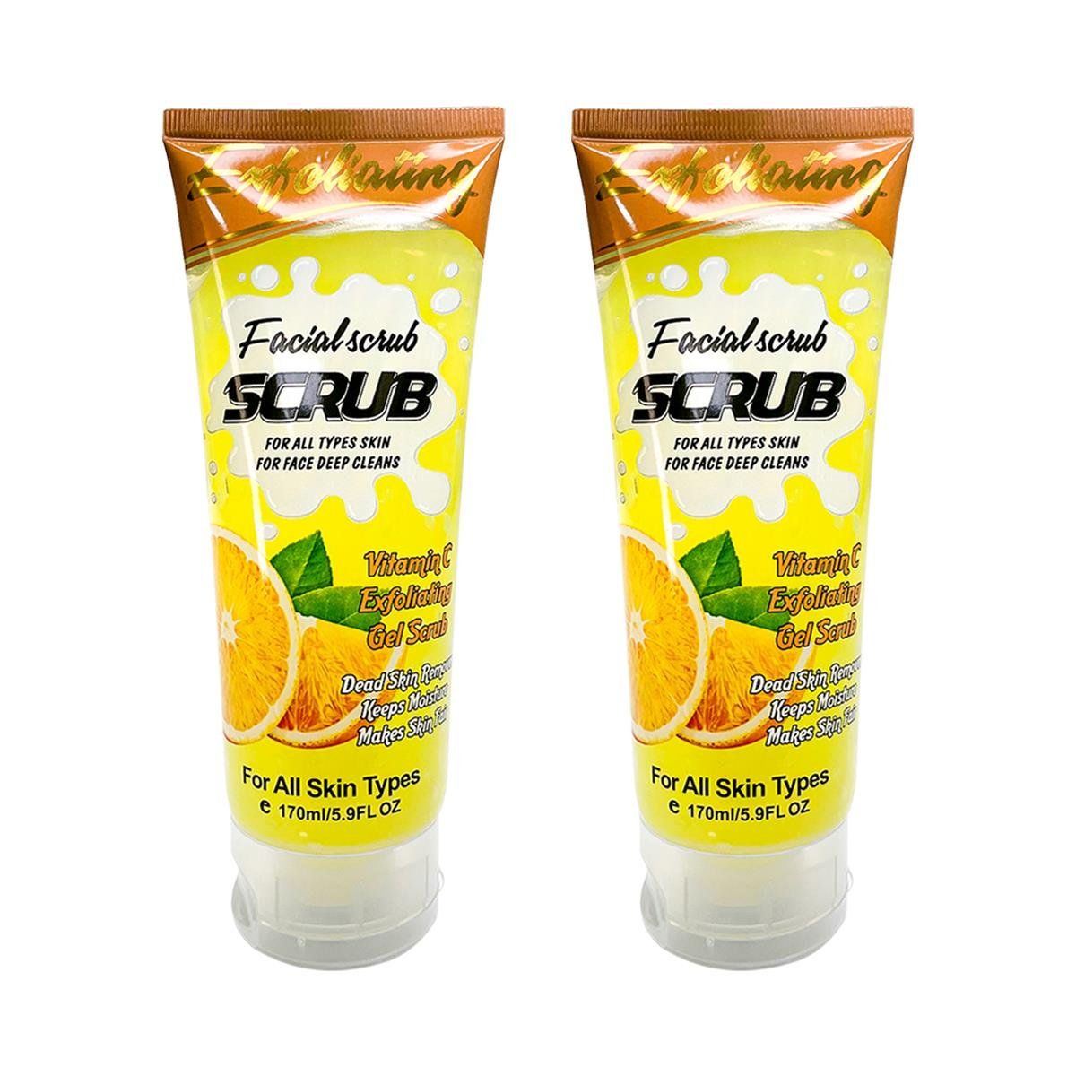 WOKALI - Exfoliante Facial Vitamina C Wokali 170ml 2 Unidades