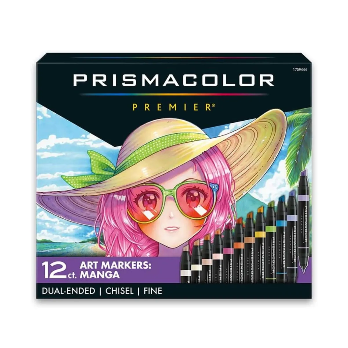 PRISMACOLOR - Prismacolor Premier Marcadores Manga Doble Punta X12