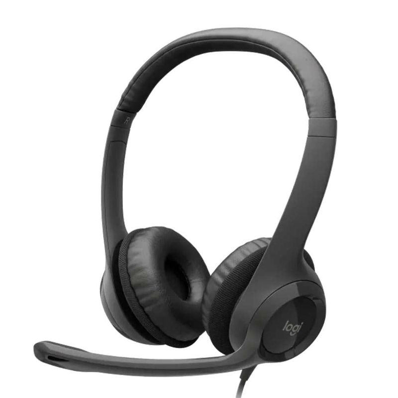 LOGITECH - Audífono Logitech H390 USB con Microf Cancelación De Ruido Negro