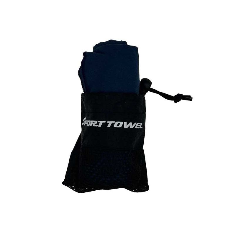 GENERICO - Toalla Microfibra Sport Towel Azul Marino 0.80 * 1.30 Cm