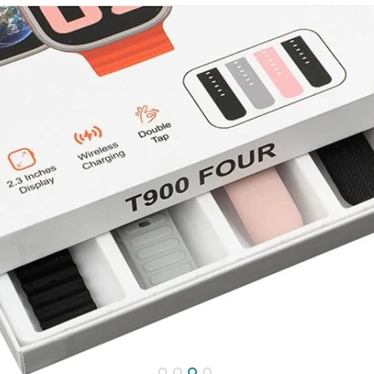 GENERICO - Smart Watch T900 FOUR serie 9  intercambiable 4 correas