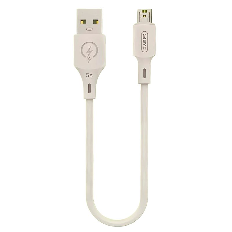 SASARU - Cable Carga Rápida X2 de 66W con entrada Micro USB de 25cm