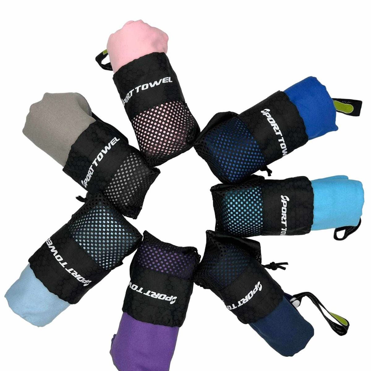 GENERICO - Toalla Microfibra Sport Towel Turqueza 0.80 * 1.80 Cm