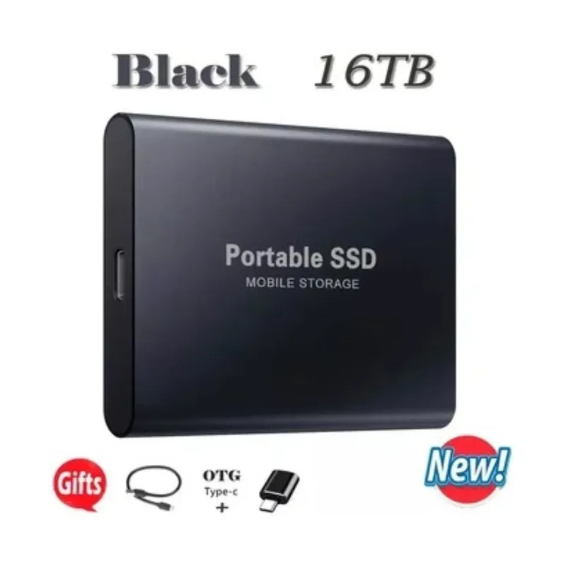 GENERICO - Disco Duro externo DE 16TB SSD