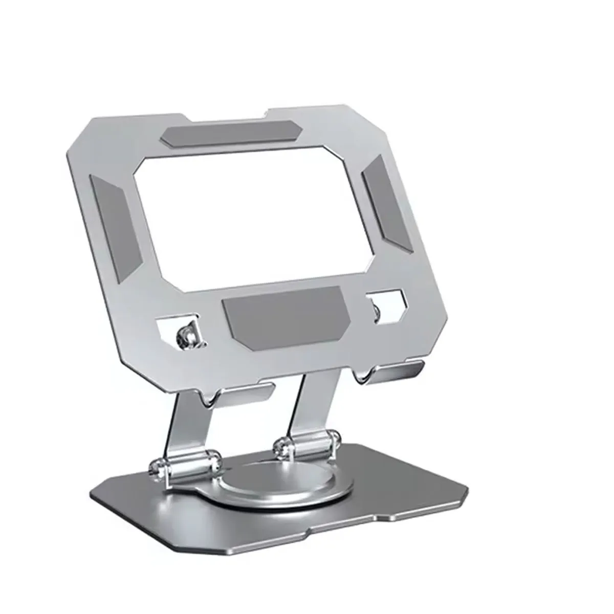 GENERICO - Soporte Base de Aluminio Para Celulares Tablets Ipad Giro 360°
