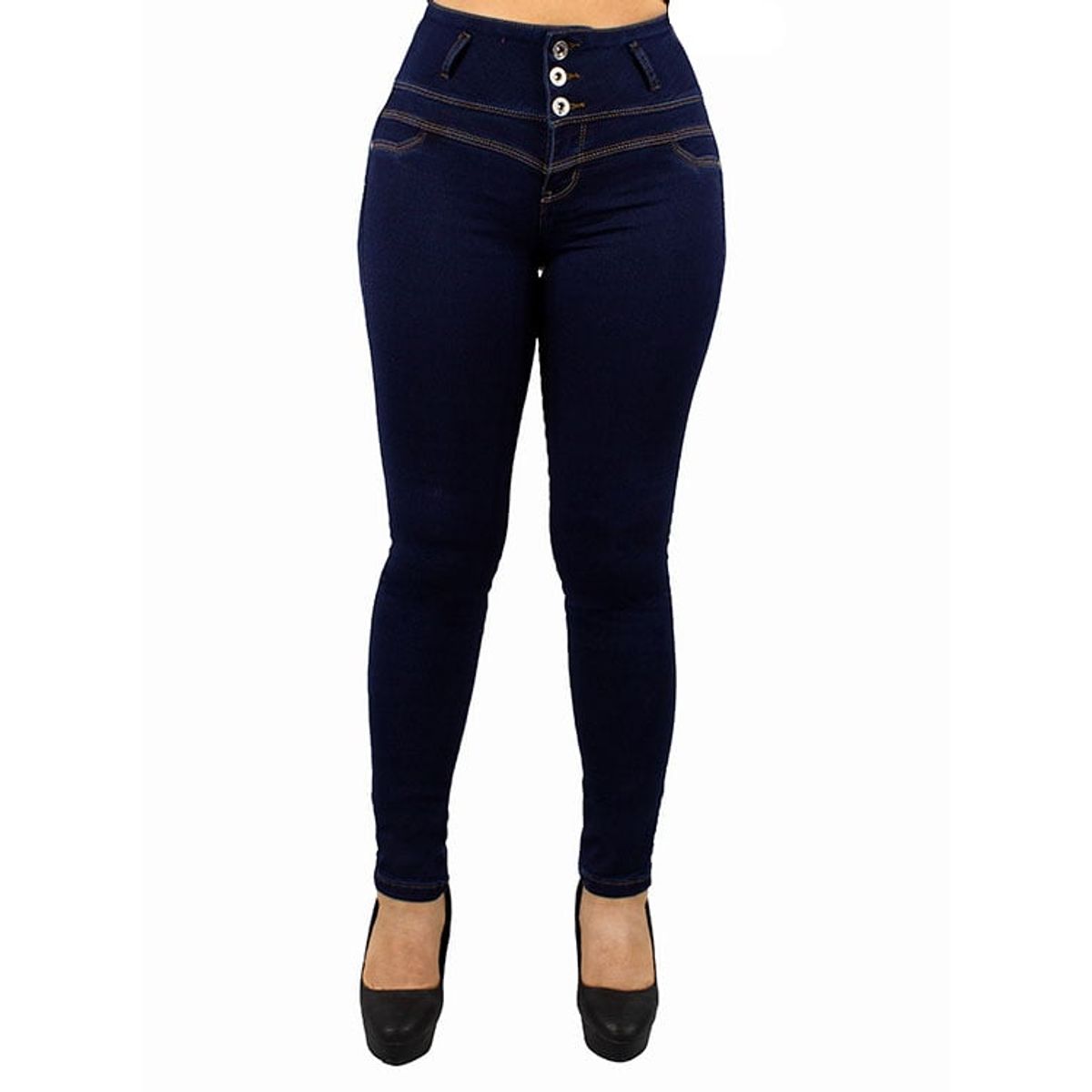 TANSY - JEAN PARA MUJER - CLOE TANSY  - AZUL OXIDO