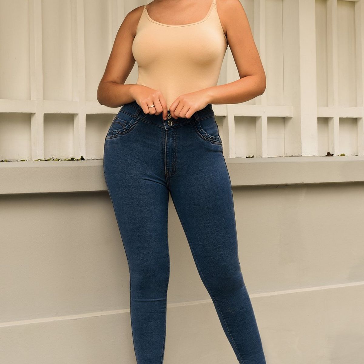 TANSY - JEAN DE MUJER - DAFNE   - AZUL VERDOSO