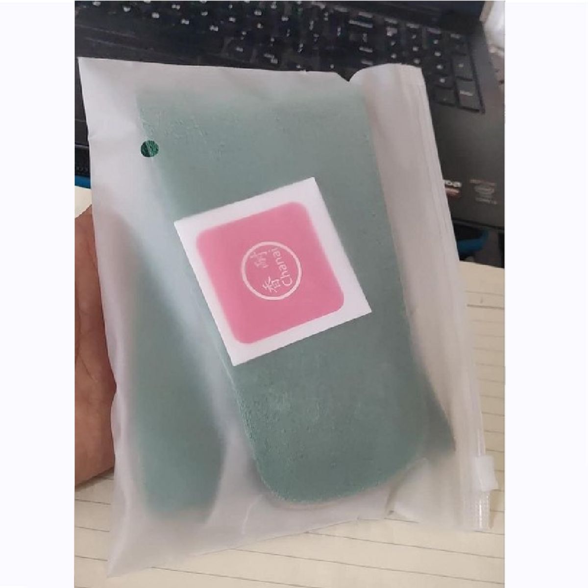 GENERICO - Faja Facial Mentonera Control doble mentón Papada doble ajuste Morado