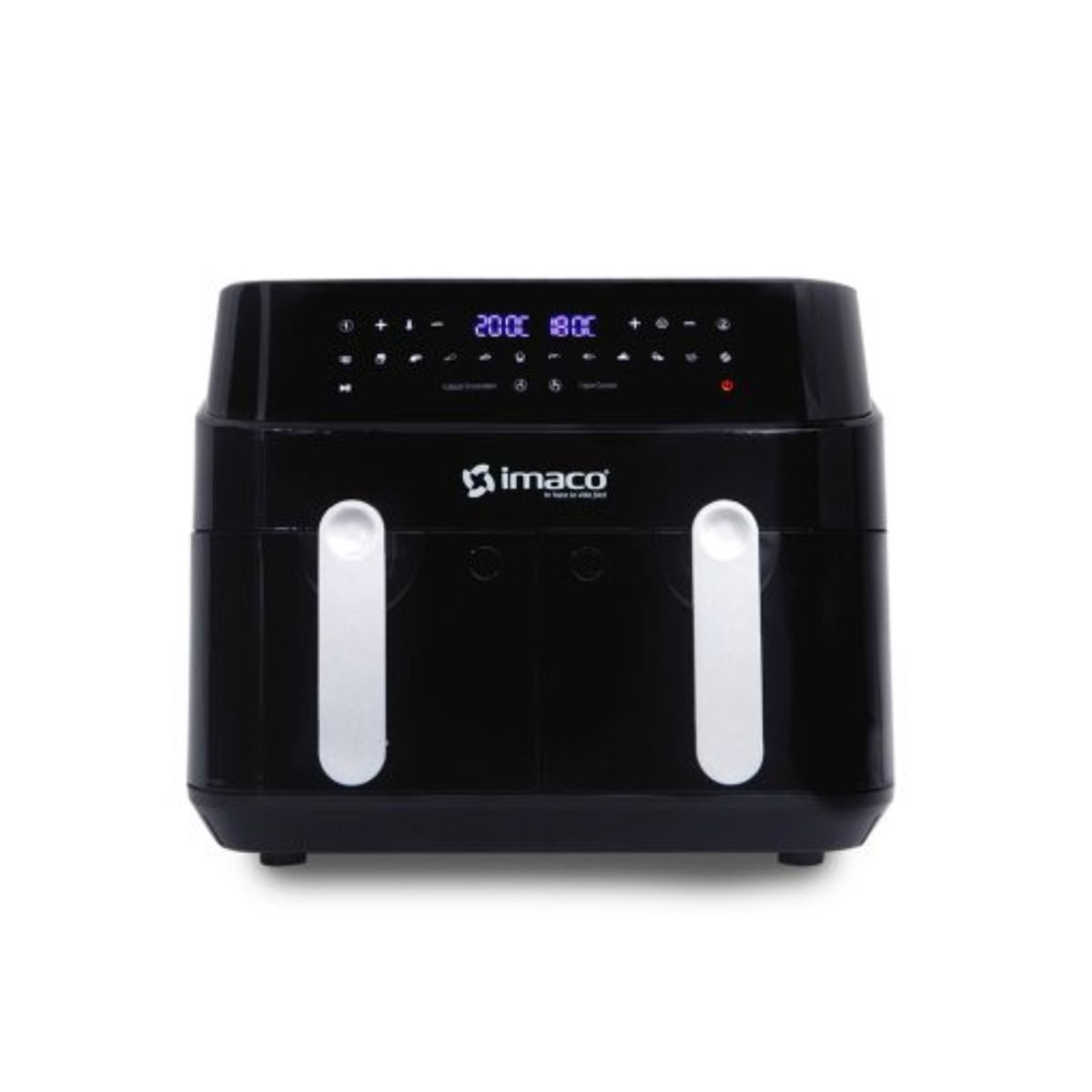 IMACO - FREIDORA IMACO DIGITAL DOBLE CANASTILLA AFD4516 9LTS - NEGRO