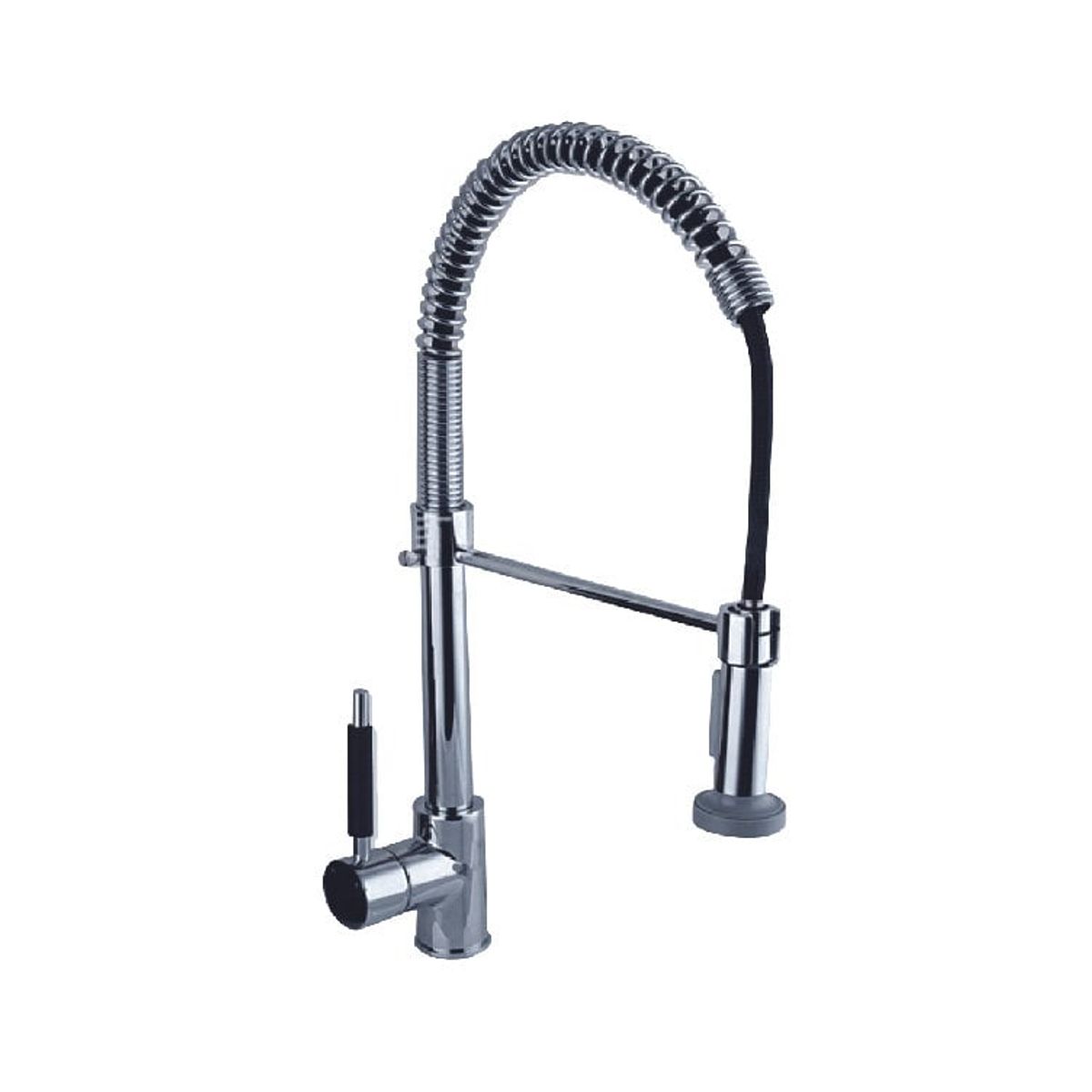 GENERICO - Mescladora tipo Ganso  para Cocina en Bronce Cromado