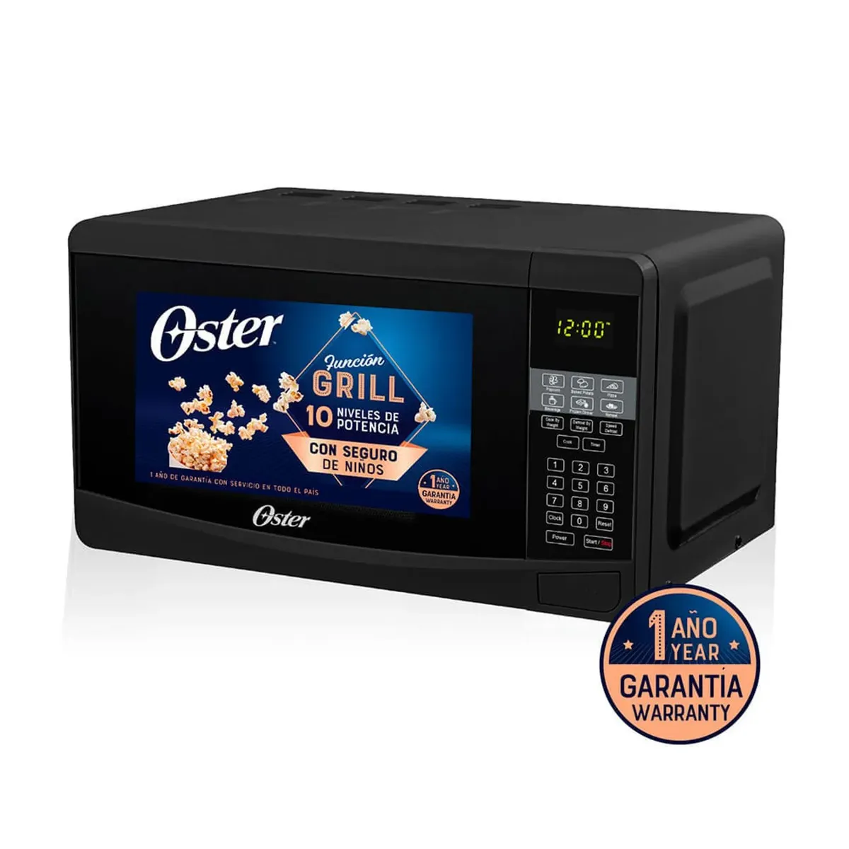 OSTER - Horno Microondas Oster Pogkew2702G Negro.