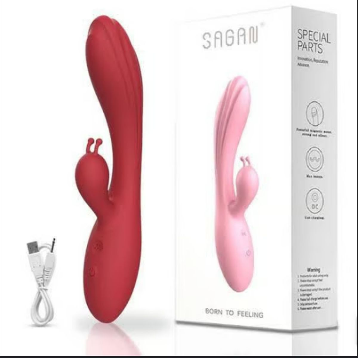 GENERICO - Conejo Vibrador Punto G Conejo Vibrador Clítoris Estimulador