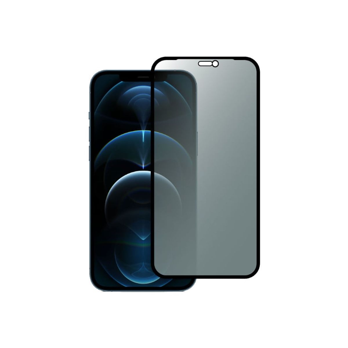 GENERICO - Protector de Pantalla Anti Espía Mica para iPhone 12