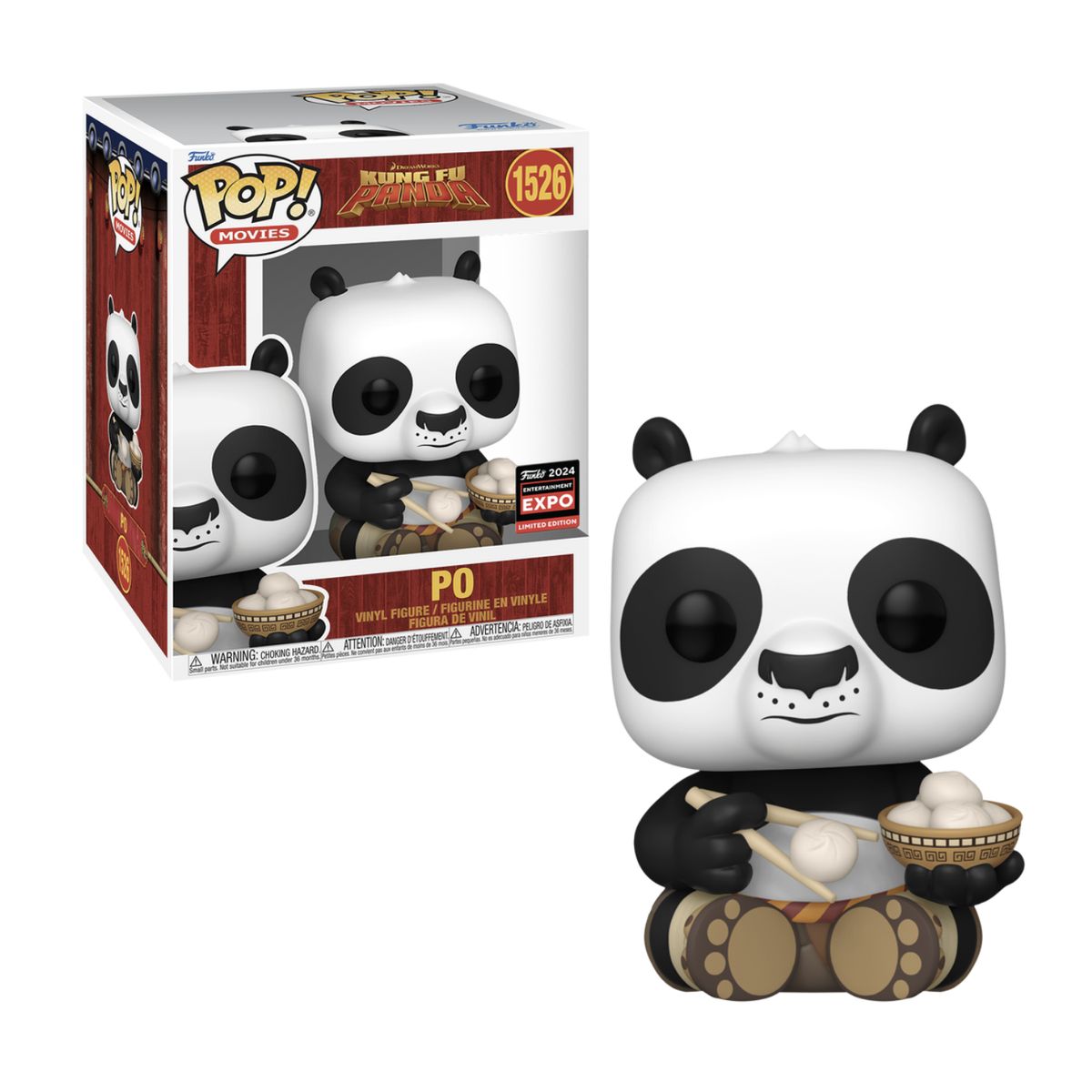 FUNKO - Po Funko Pop 1526 Kung Fu Panda Exclusivo Original 6 Pulgada