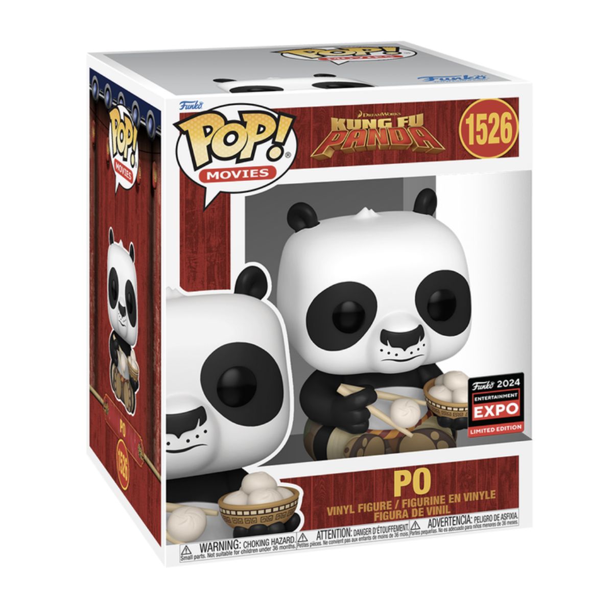 FUNKO - Po Funko Pop 1526 Kung Fu Panda Exclusivo Original 6 Pulgada