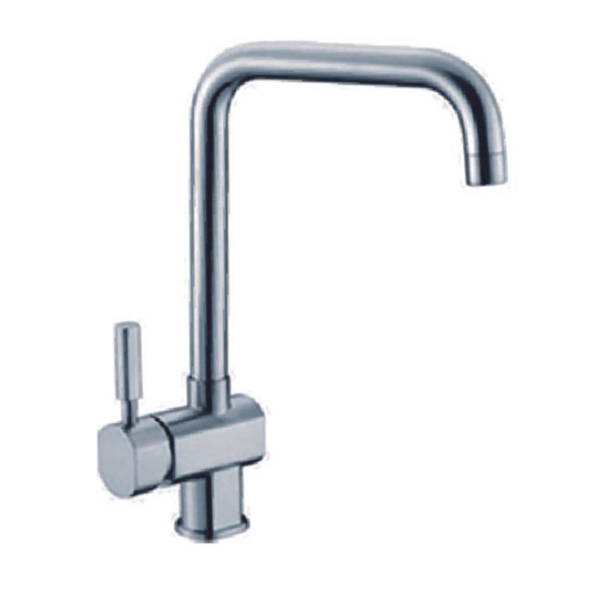 XM - Mescladora tipo Ganso  para Cocina en Bronce Cromado