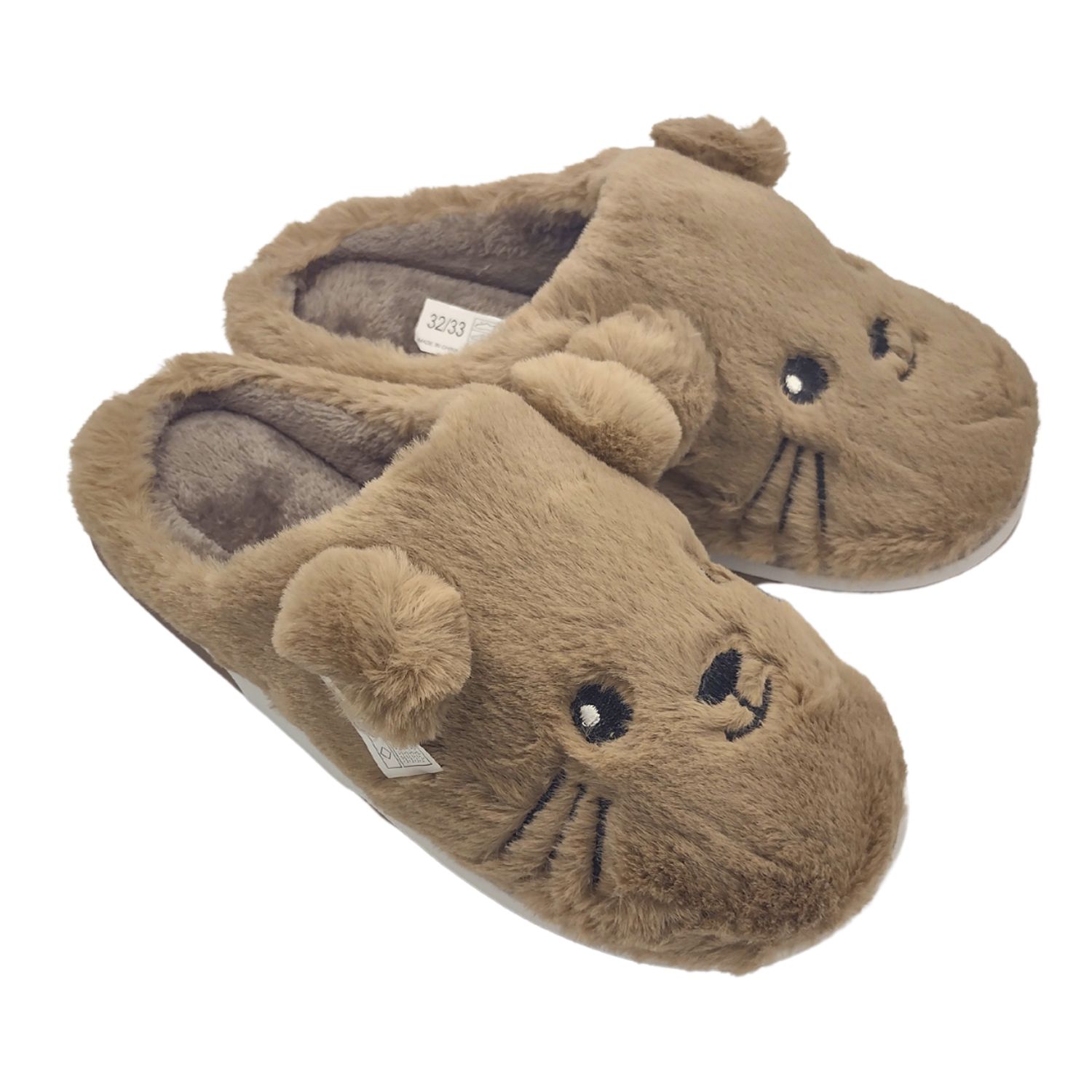 PANTUFLAS MODELO RATON PARA NIÑOS GENERICO