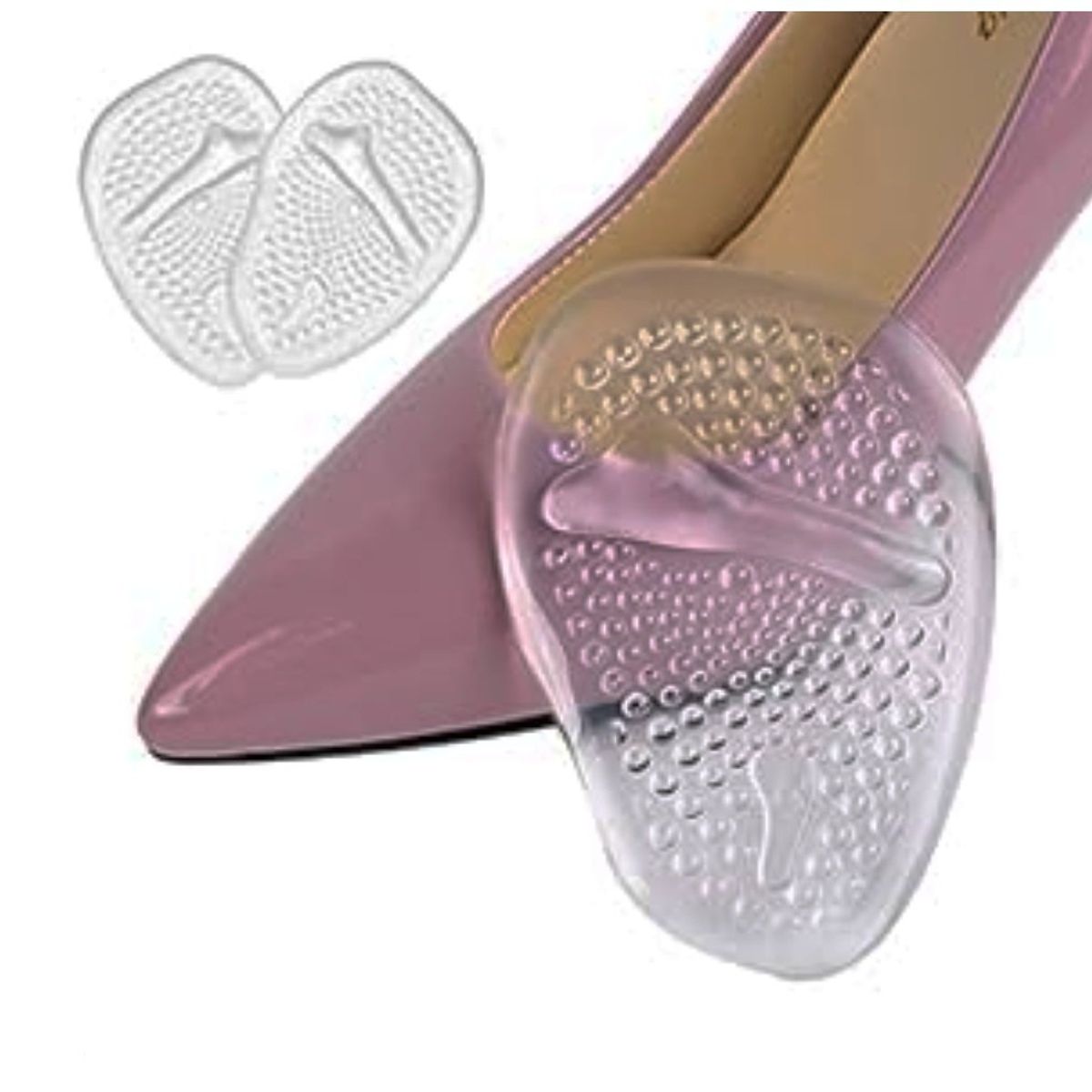 GENERICO - Almohadillas Transparentes para Aliviar Dolor de Tacos