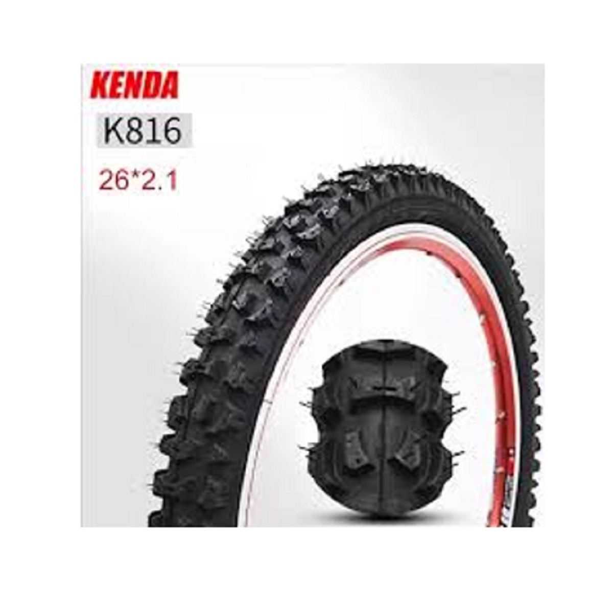 KENDA - LLANTA KENDA COCADA ALTA PARA BICICLETA 26