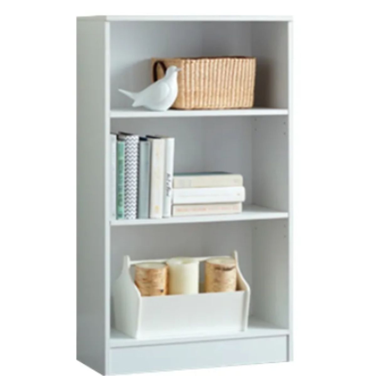 NACION MUEBLES - Librero Valeria color Blanco NM