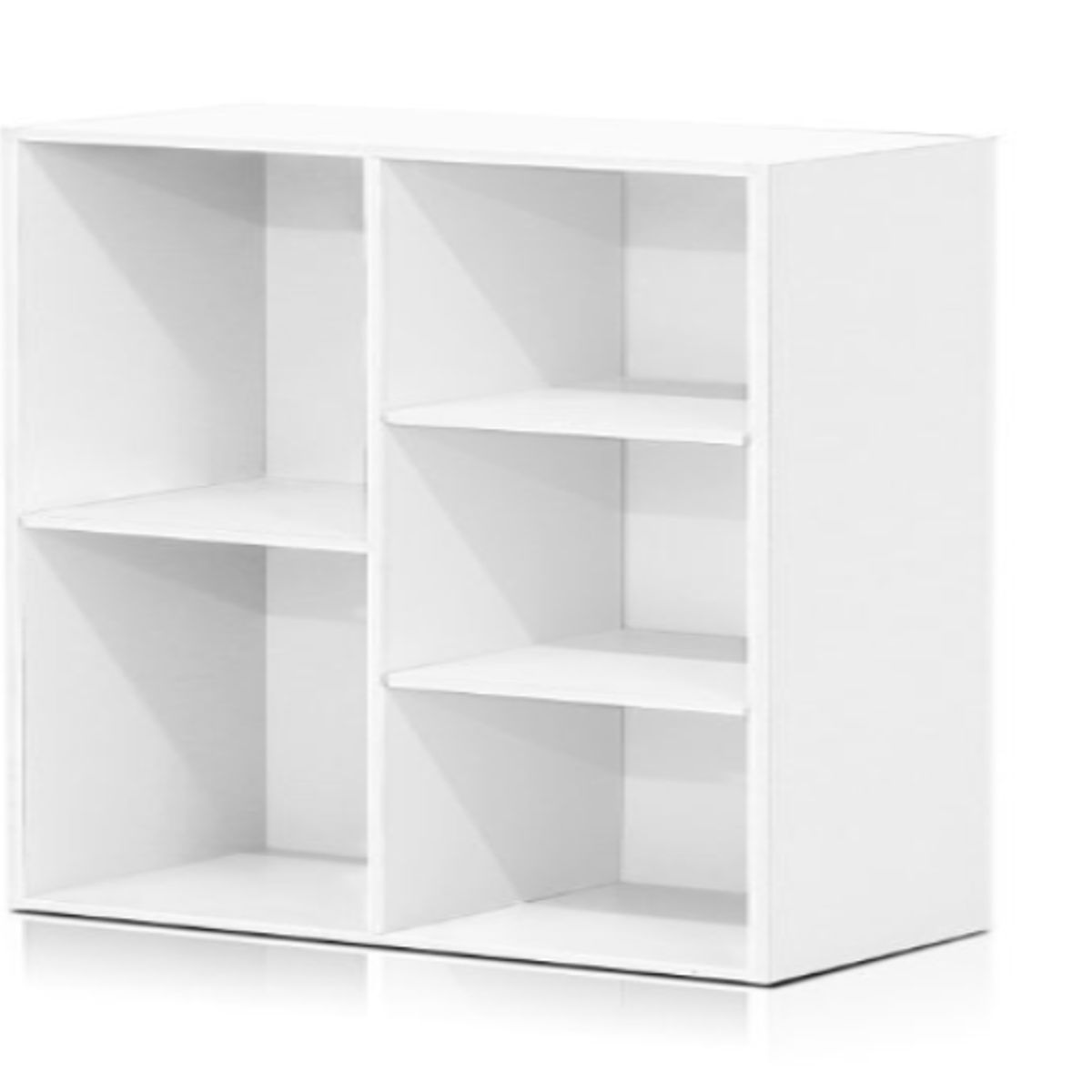 NACION MUEBLES - Librero Emma color Blanco NM