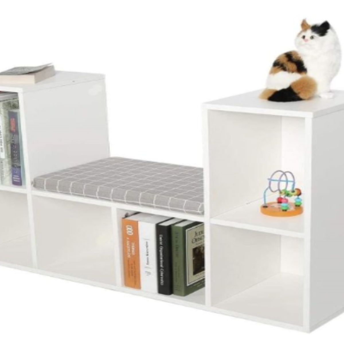 NACION MUEBLES - Librero para niños Julia color Blanco NM