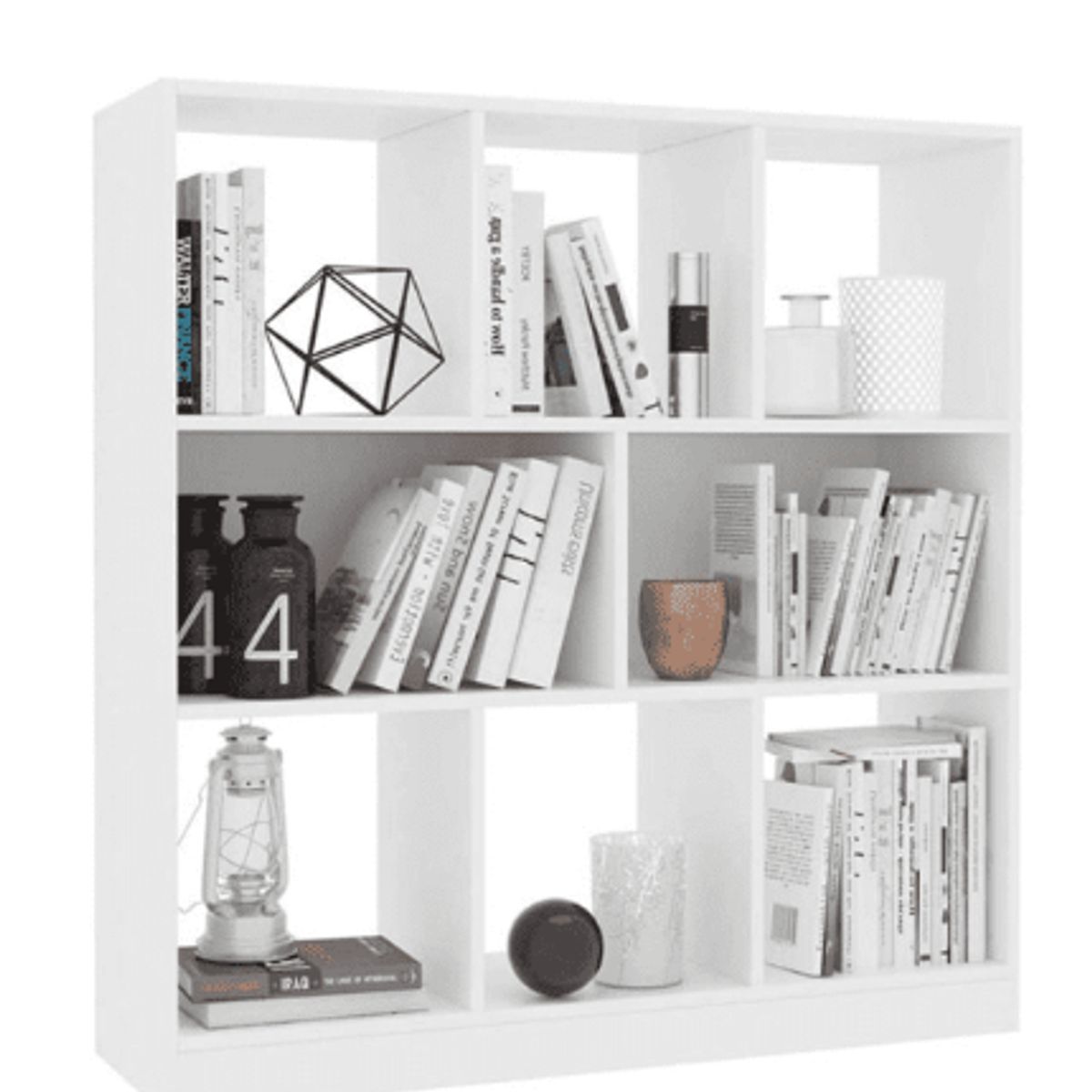 NACION MUEBLES - Librero Dalila color Blanco NM