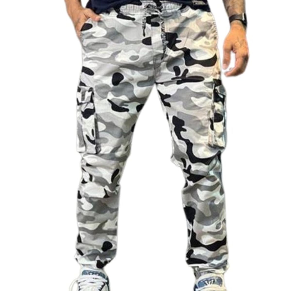 GENERICO - Pantalon jogger cargo hombre