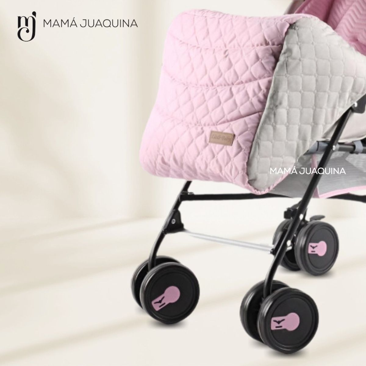 LITTLE - Coche Bastón Deportivo «BROOKLYN II» Pink