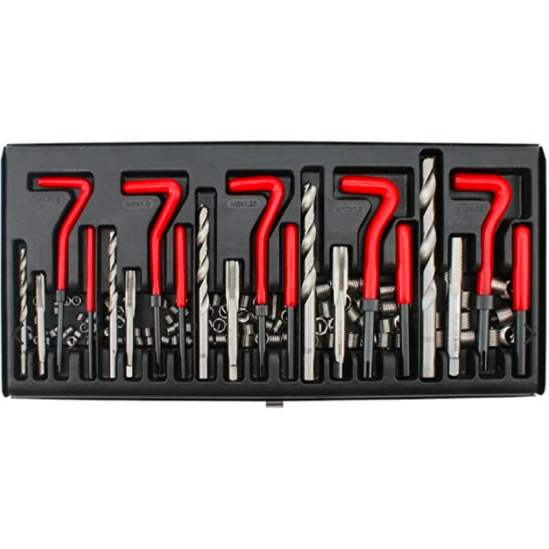 GENERICO - REPARACION ROSCAS 131PCS HELICOIL WORKTOOLS