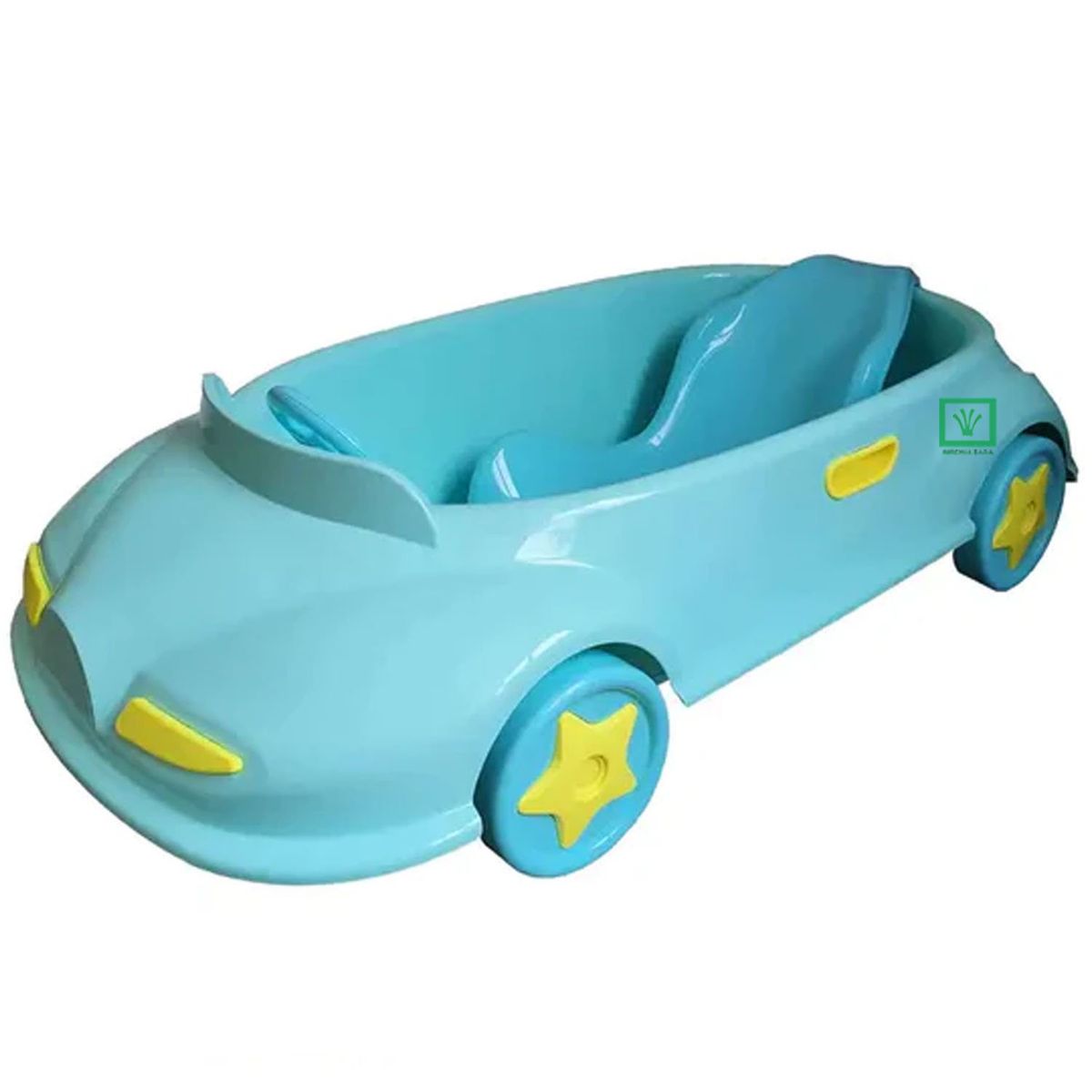 GENERICO - Bañera Tina de Baño Carrito Azul