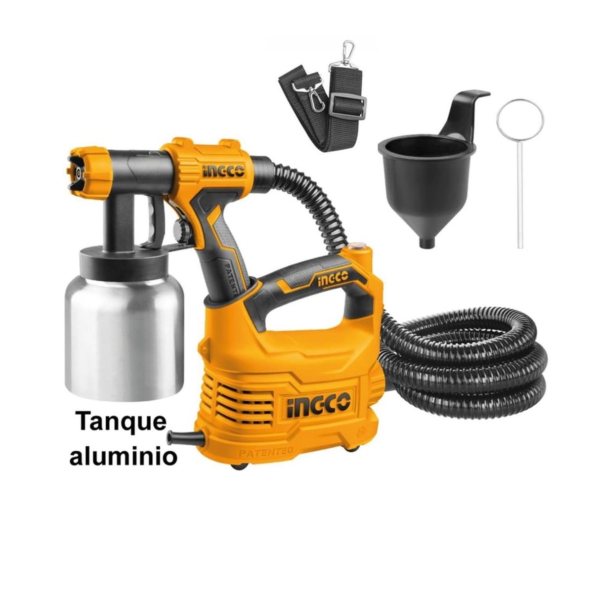 INGCO TOOLS - Pistola para Pintar Eléctrica 550W 800ML INGCO