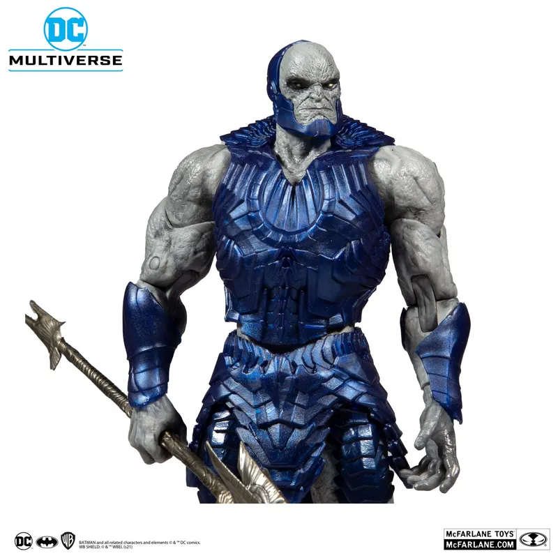 MCFARLANE - DC Justice League Darkseid Armored Gold Label Mcfarlane