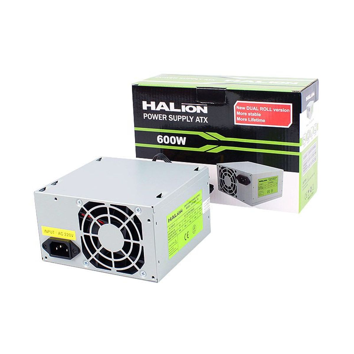 HALION - Fuente De Poder Halion P8 Atx-600W