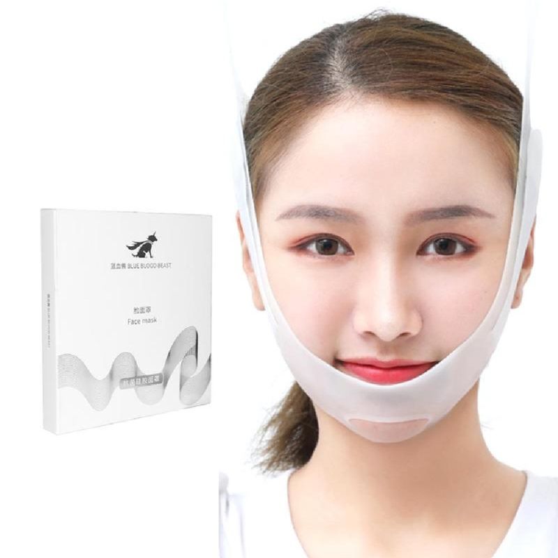 GENERICO - Faja Facial Silicona Mentonera doble ajuste