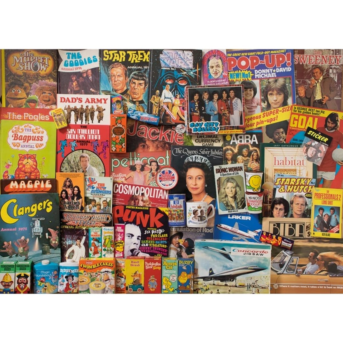 GIBSONS - Rompecabezas Gibsons El Espíritu de los Años 70 1000 piezas