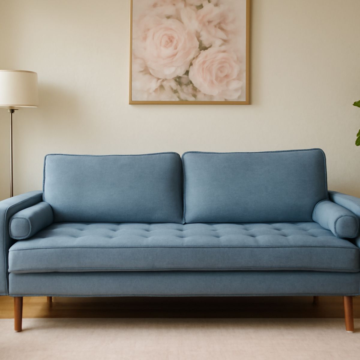 GENERICO - Sofá 2 Cuerpos Urbana - Azul