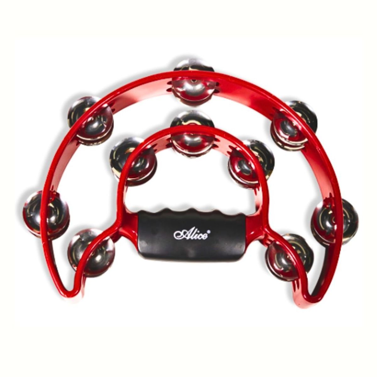 ALICE - Pandereta media luna Alice Roja