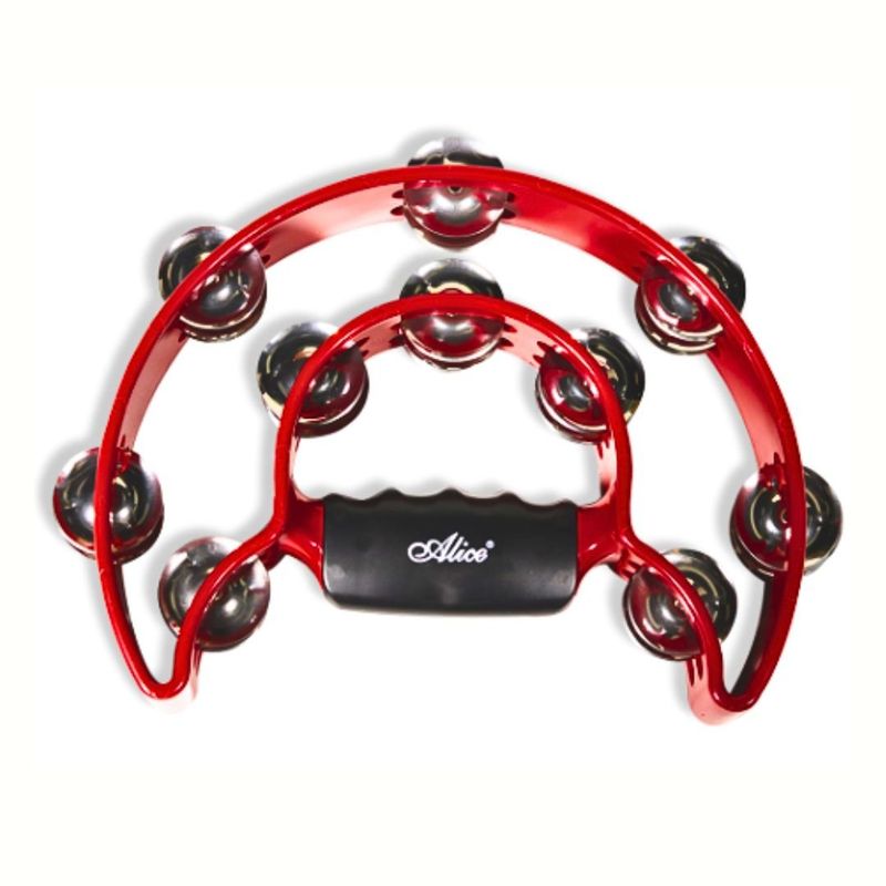 ALICE - Pandereta media luna Alice Roja