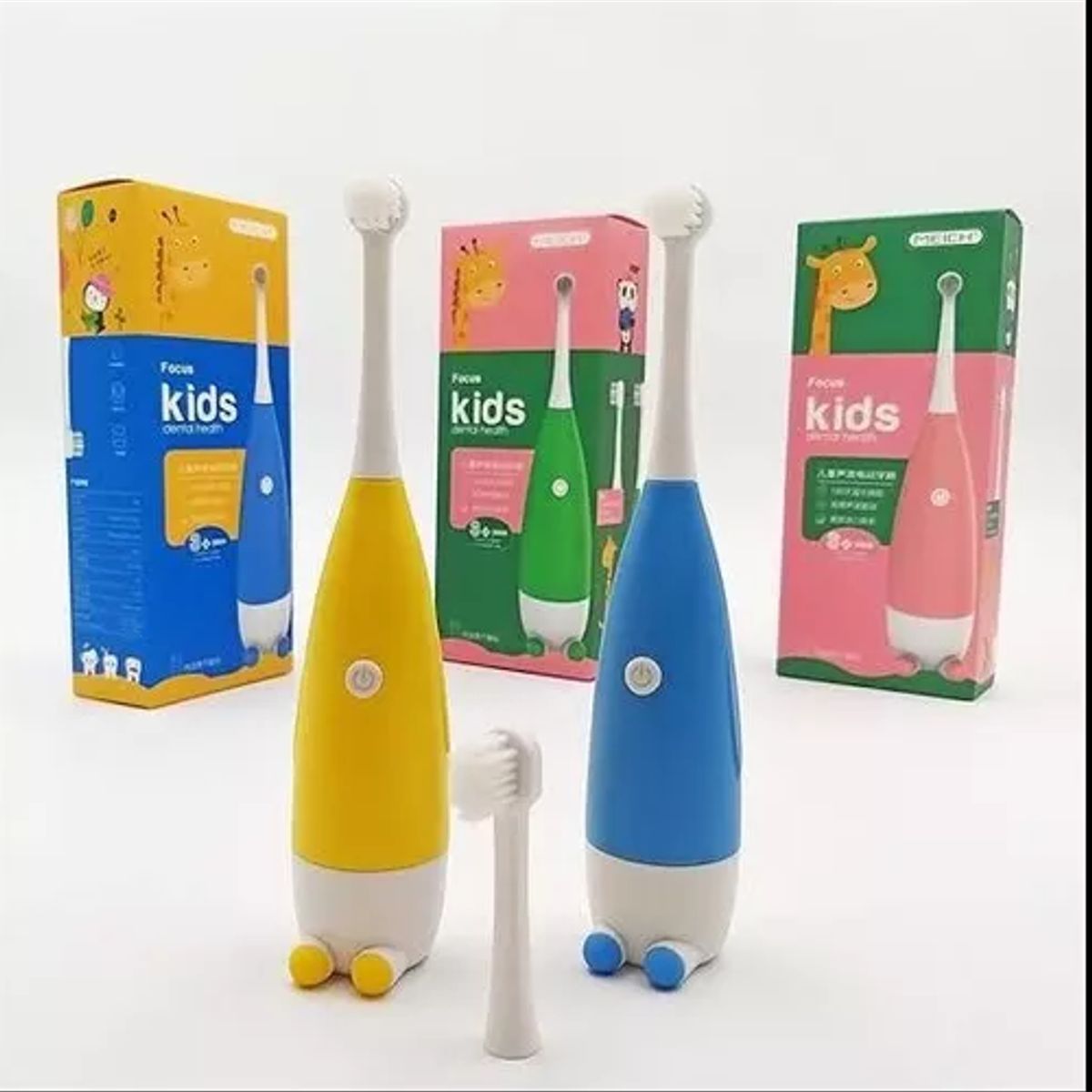 GENERICO - Cepillo dental Eléctrico para niños verde