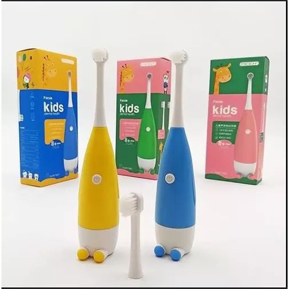 GENERICO - Cepillo dental Eléctrico para niños verde